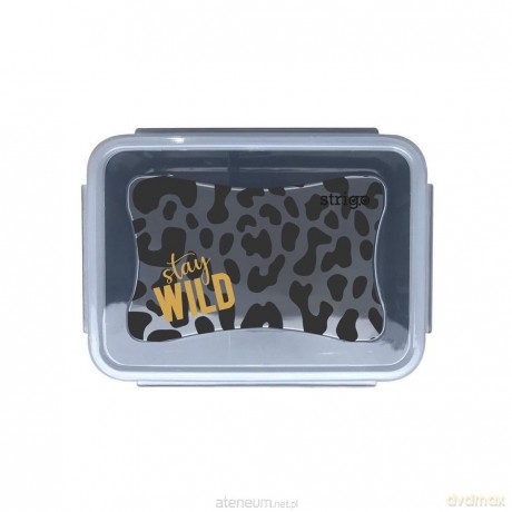 Śniadaniówka Stay Wild szara