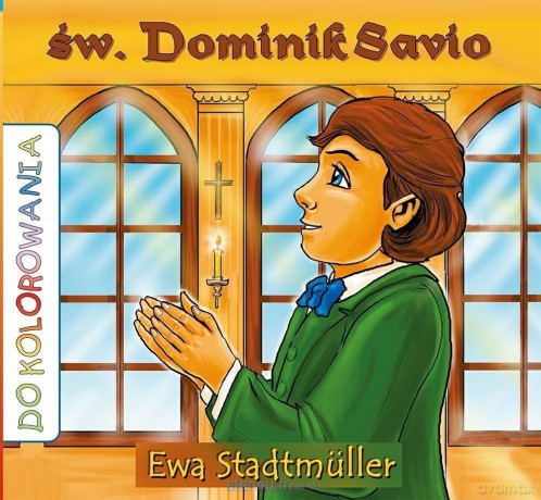 Św. Dominik Sawio - kolorowanka [KSIĄŻKA]