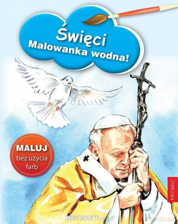 Święci - malowanka wodna [KSIĄŻKA]