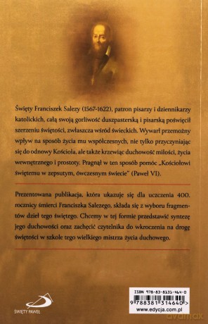 Święty Franciszek Salezy [KSIĄŻKA]