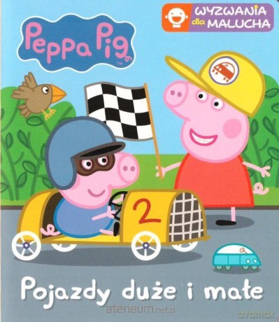 Świnka Peppa. Wyzwania dla malucha. Pojazdy duże.. [KSIĄŻKA]