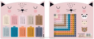 Tabliczka mnożenia 240x210 Friends Girls (10 szt) [KSIĄŻKA]