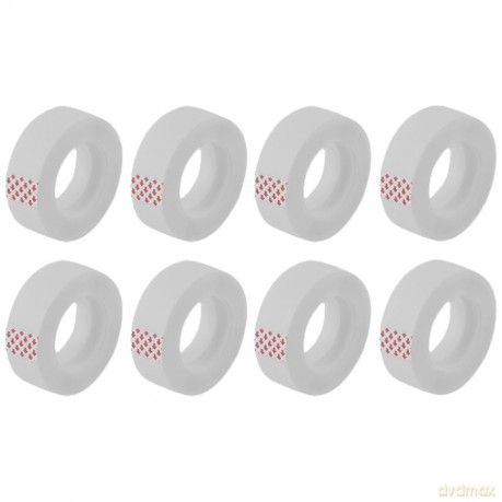Taśma biurowa invisible 50mic19mmx33m(8 szt)