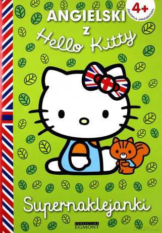 Angielski z Hello Kitty. Super naklejanki 4 lata [KSIĄŻKA]