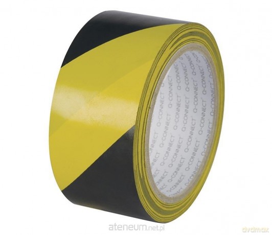 Taśma ostrzegawcza żółto-czarna 48mmx20m (6 szt)