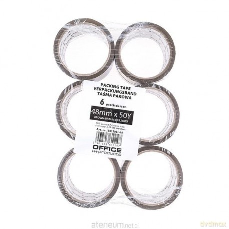 Taśma pakowa 48mm (6 szt)