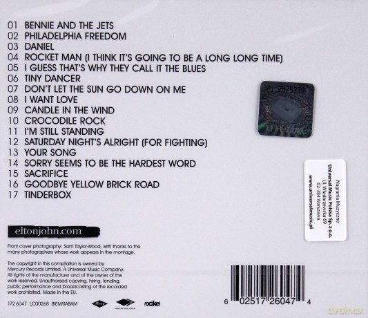 Elton John: Rocket Man [CD]