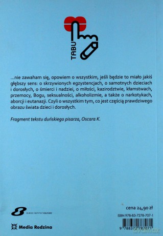 Tabu w literaturze i sztuce dla dzieci. [KSIĄŻKA]