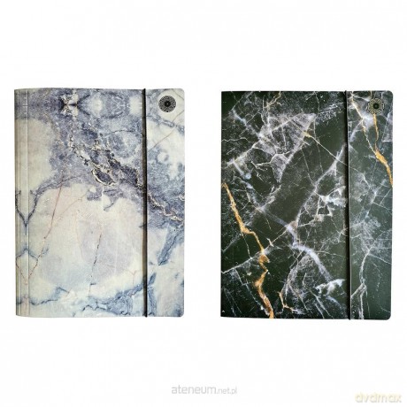 Teczka A4 z gumką Marble (10 szt)