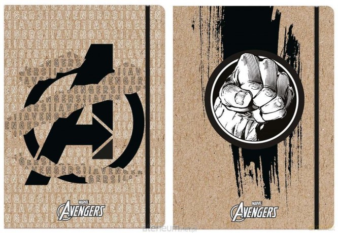 Teczka z gumką A4 Avengers Kraft Liner