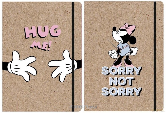 Teczka z gumką A4 Minnie Mouse Kraft Liner