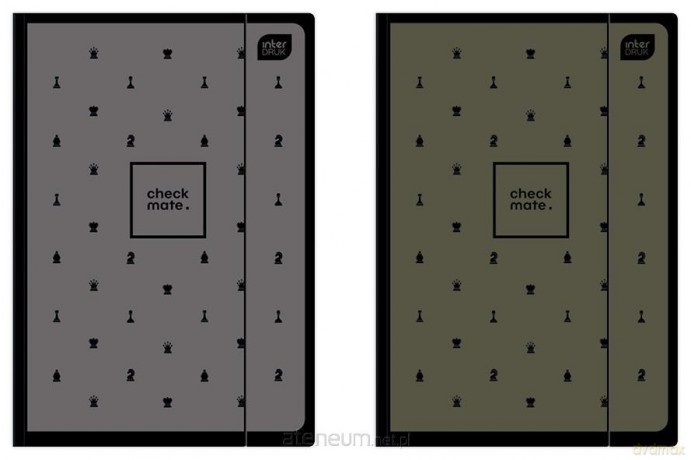 Teczka z gumką A4+ Soft Touch Chess (10 szt)