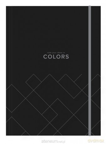 Teczka z gumką C4 kartonowa Colors mix (10 szt)