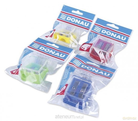 Temperówka plastikowa podwójna MIX