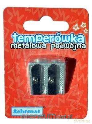 Temperówka podwójna metalowa (24 szt)