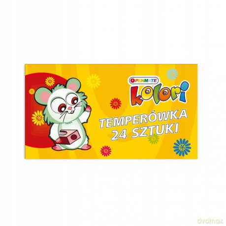 Temperówka szkolna Kolori (24 szt)