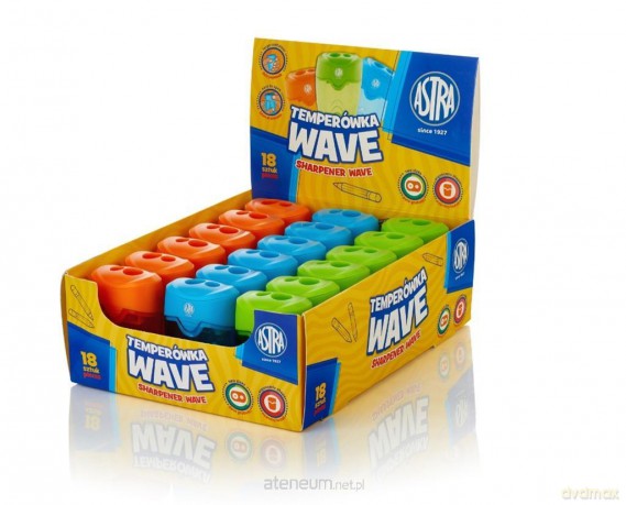 Temperówka z dwoma otworami Astra Wave (18 szt)