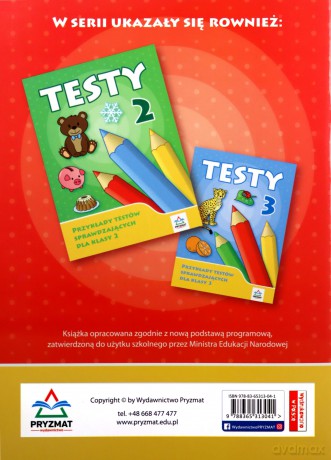 Testy 1 [KSIĄŻKA]