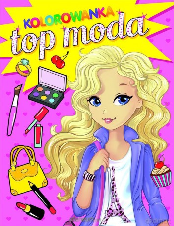 Top Moda. Kolorowanka [KSIĄŻKA]