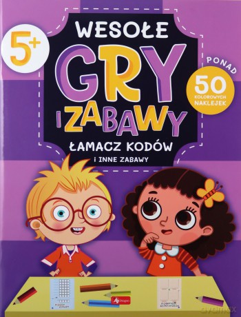 Wesołe gry i zabawy. Łamacz kodów... [KSIĄŻKA]