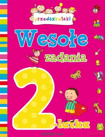 Wesołe zadania 2-latka [KSIĄŻKA]