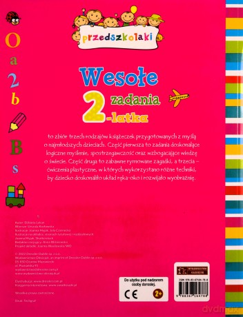 Wesołe zadania 2-latka [KSIĄŻKA]