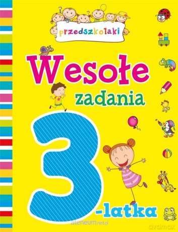 Wesołe zadania 3-latka [KSIĄŻKA]