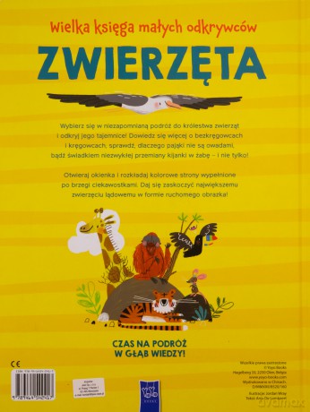 Wielka księga małych odkrywców. Zwierzęta [KSIĄŻKA]