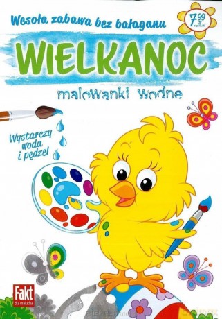 Wielkanoc. Malowanki wodne [KSIĄŻKA]