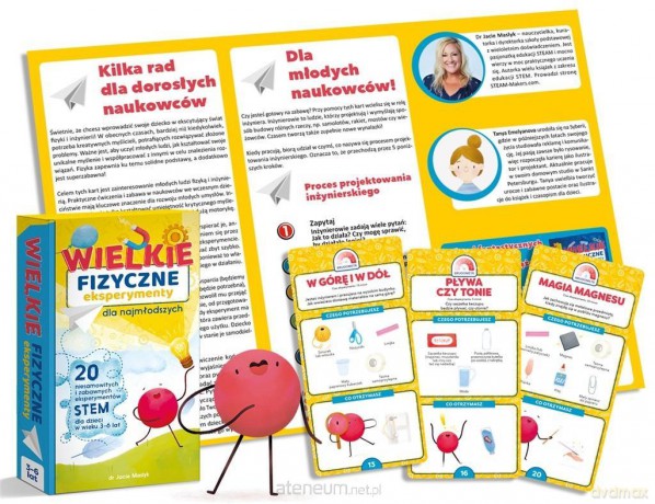 Wielkie fizyczne eksperymenty dla najmłodszych! [KSIĄŻKA]