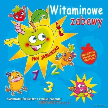 Witaminowe zabawy. Pan Jabłuszko w.2020 [KSIĄŻKA]