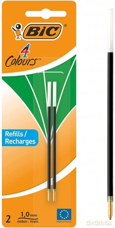 Wkład do długopisów 4 Colours zielony 2 szt