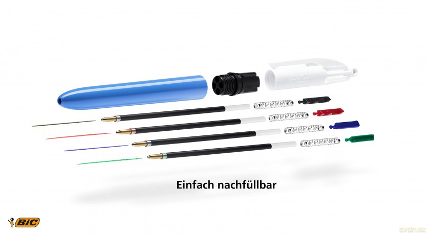 Wkład do długopisów 4 Colours zielony 2 szt