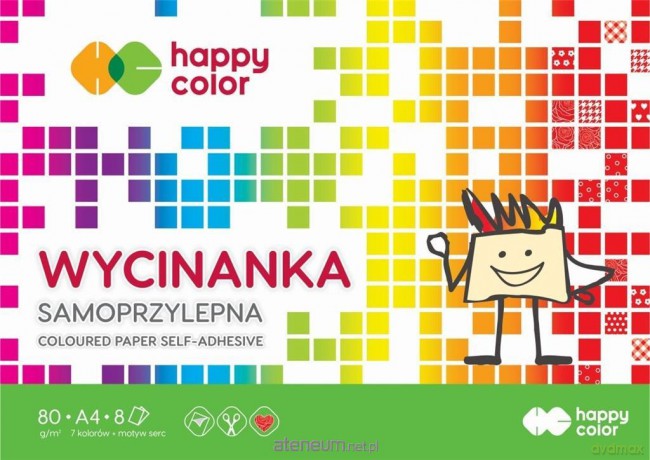 Wycinanka samoprzylepna A4/8K