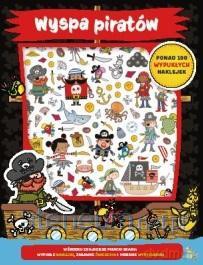 Wyspa piratów - 100 wypukłych naklejek [KSIĄŻKA]
