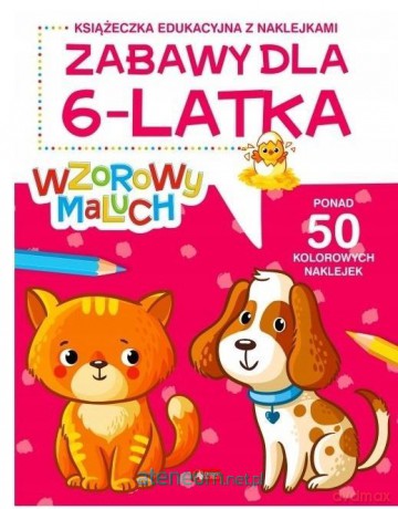 Wzorowy maluch. Zabawy dla 6-latka [KSIĄŻKA]