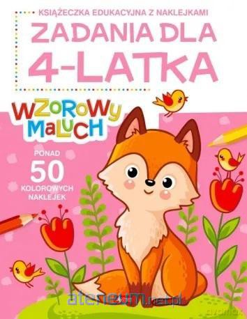 Wzorowy maluch. Zadania dla 4-latka [KSIĄŻKA]