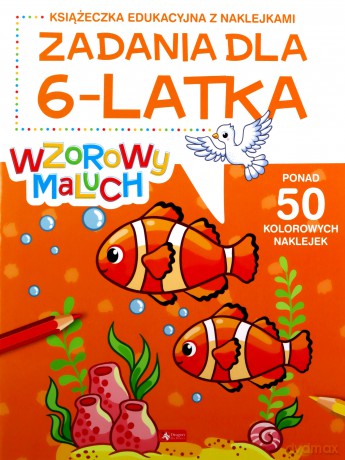 Wzorowy maluch. Zadania dla 6-latka [KSIĄŻKA]