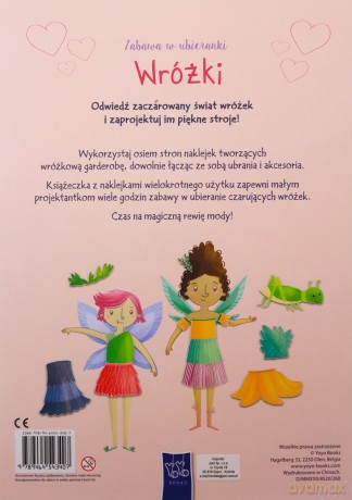 Zabawa w ubieranki. Wróżki [KSIĄŻKA]