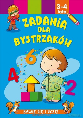 Zadania dla bystrzaków 3-4 lata [KSIĄŻKA]