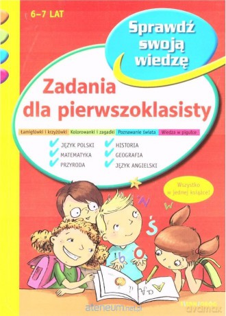 Zadania dla pierwszoklasisty [KSIĄŻKA]