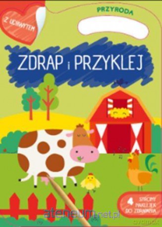 Zdrapywanki z rączką. Przyroda [KSIĄŻKA]