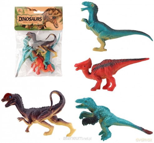 Zestaw dinozaurów 4 szt [FIGURKA]