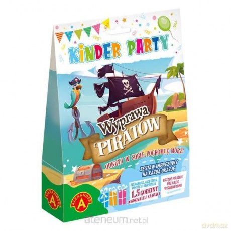 Zestaw Kinder Party Wyprawa Piratów ALEX [GRA]