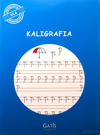 Zeszyt A4/16K linia Kaligrafia [KSIĄŻKA]