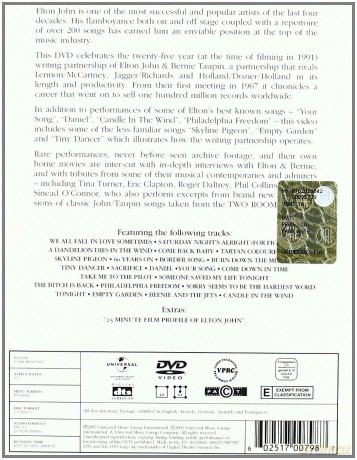 Elton John: Two Rooms -Slidepack (digipack) [DVD]