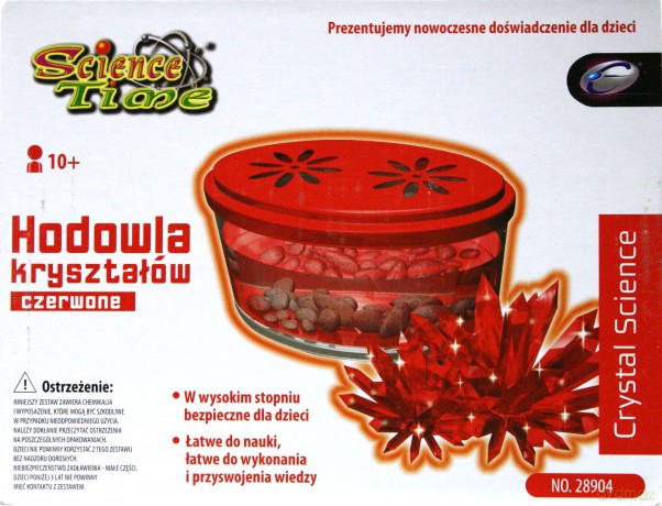 Hodowla Kryształów - Czerwone [ZABAWKA]