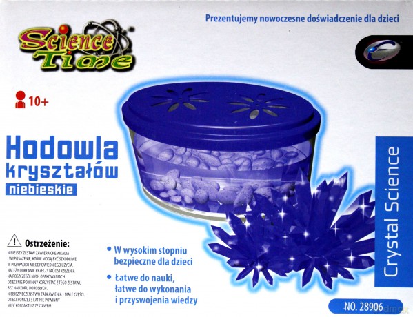 Hodowla Kryształów - Niebieskie [ZABAWKA]