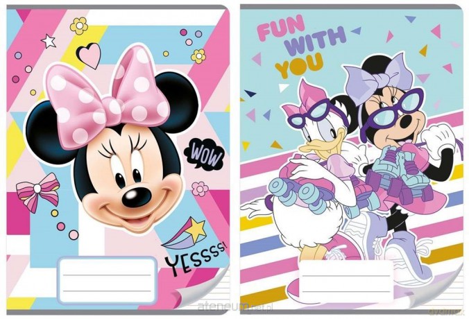 Zeszyt A5/16K linia Minnie Mouse (20 szt)
