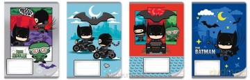 Zeszyt A5/16K linia potrójna kol, Batman (20 szt)